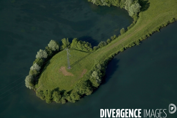 Vue aérienne de Haute Garonne