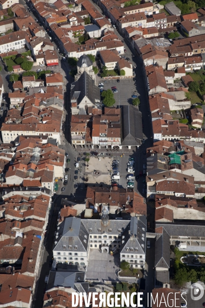 Vue aérienne de Haute Garonne