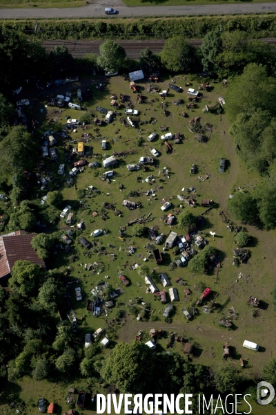 Vue aérienne de Haute Garonne