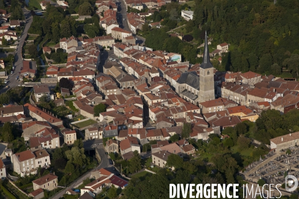 Vue aérienne de Meurthe-et-Moselle
