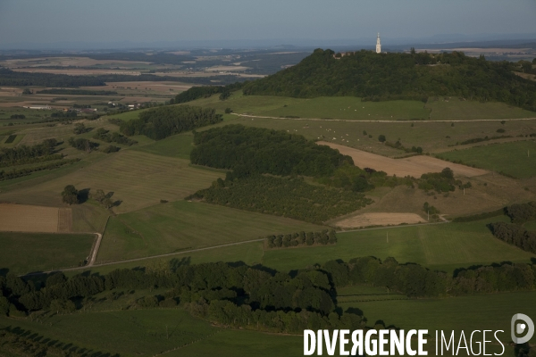 Vue aérienne de Meurthe-et-Moselle