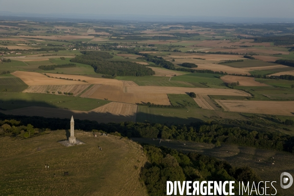 Vue aérienne de Meurthe-et-Moselle