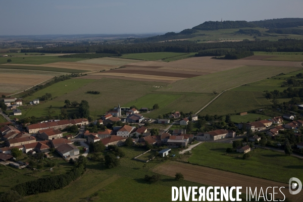 Vue aérienne de Meurthe-et-Moselle