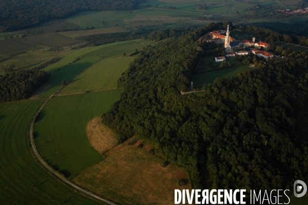 Vue aérienne de Meurthe-et-Moselle