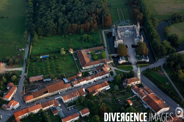 Vue aérienne de Meurthe-et-Moselle