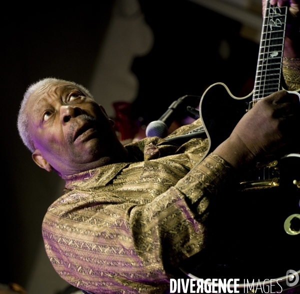 Le blues man BB King  19 juillet 2009  Nice Jazz Festival