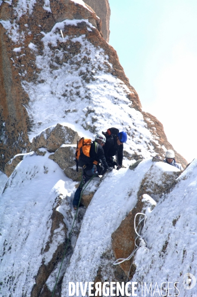 L Aiguille du Midi,  balcon sur le Mont Blanc