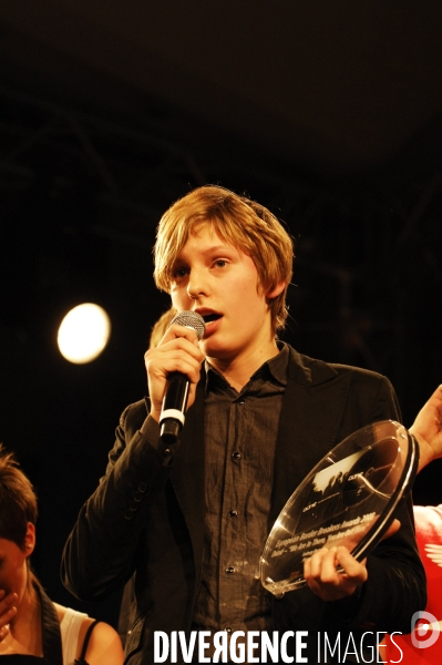 Dune, groupe rock danois recoit un european border breakers Awards  Midem 2008