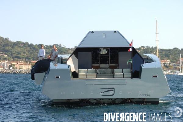Le 118 WallyPower; un superyacht  de 118 pieds , vitesse de croisiere 60 noeuds...