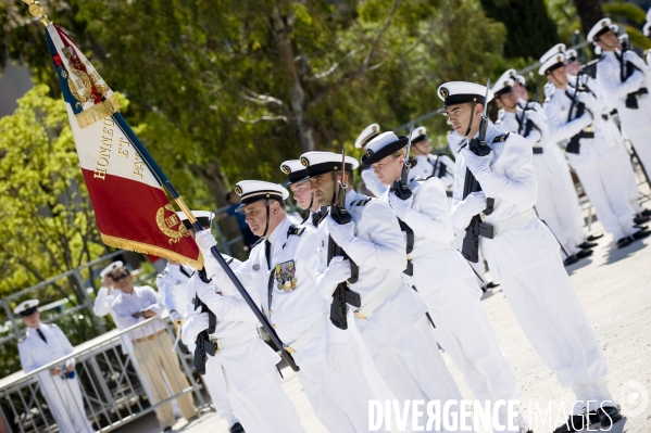 Marine nationale  Commemoration  de l appel du 18 juin.