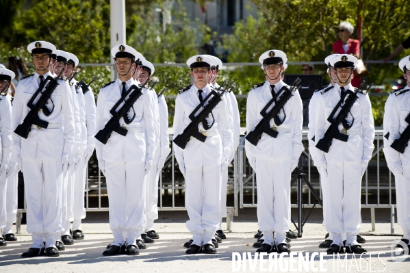 Marine nationale  Commemoration  de l appel du 18 juin.