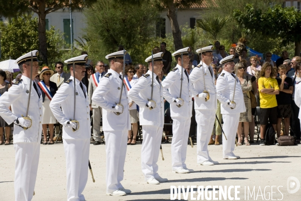 Marine nationale  Commemoration  de l appel du 18 juin.