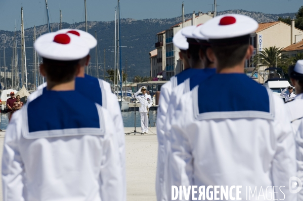 Marine nationale  Commemoration  de l appel du 18 juin.