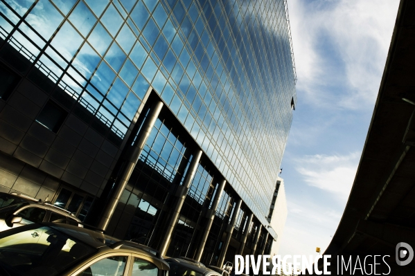 La tour  CMA CGM à Marseille