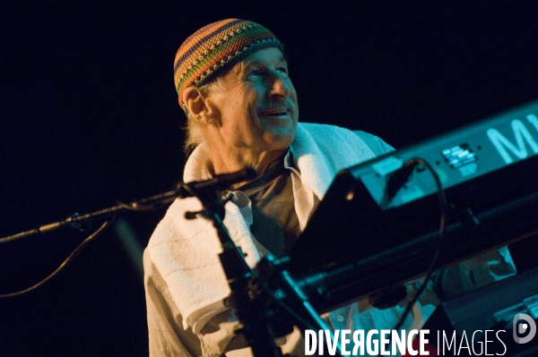 Joe Zawinul  en concert le 21/07/2007.