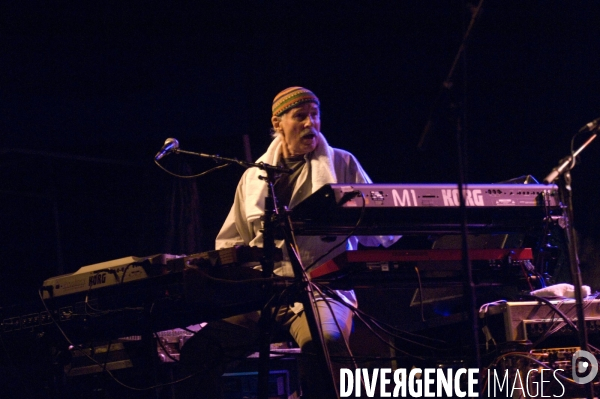 Joe Zawinul  en concert le 21/07/2007.