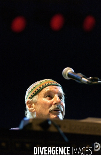 Joe Zawinul  en concert le 21/07/2007.