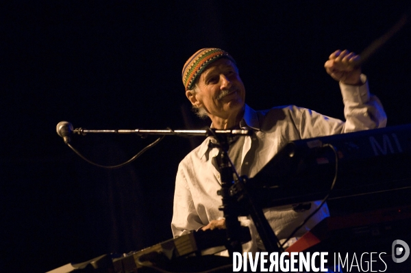 Joe Zawinul  en concert le 21/07/2007.