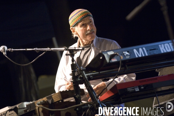 Joe Zawinul  en concert le 21/07/2007.