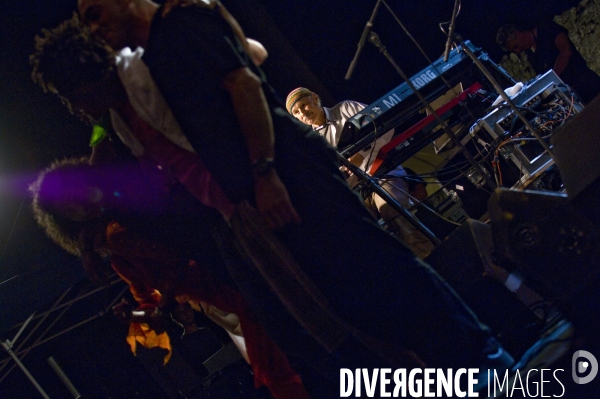 Joe Zawinul  en concert le 21/07/2007.