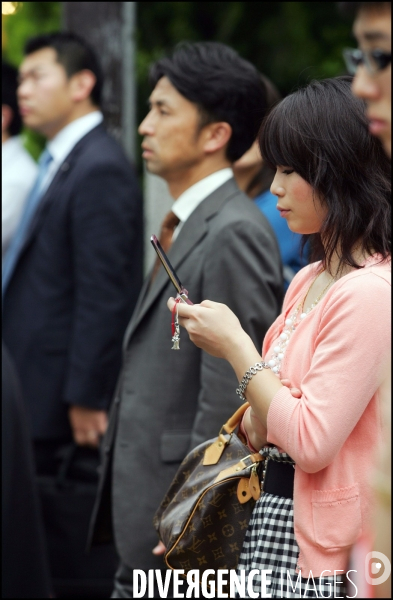ILLUSTRATION : Téléphone portable à Tokyo