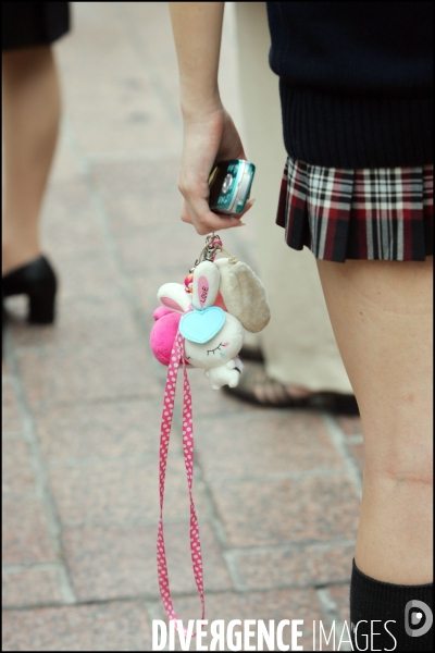 ILLUSTRATION : Téléphone portable à Tokyo