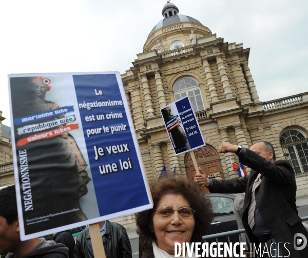 Manifestation des arméniens