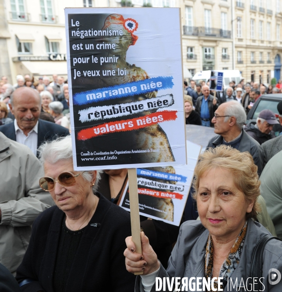 Manifestation des arméniens