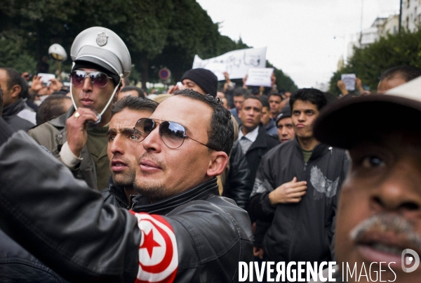 Les policiers revendiquent