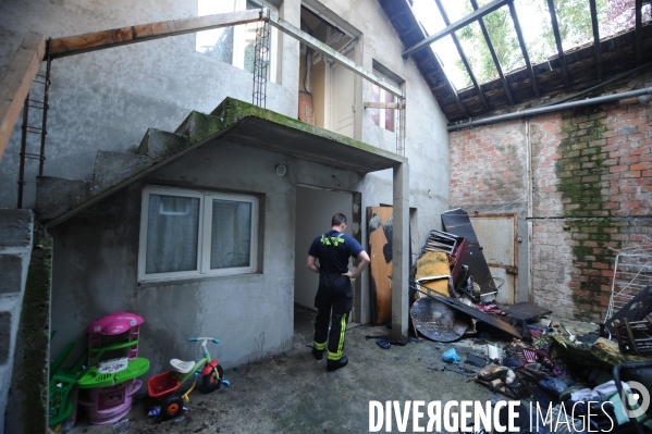 11 incendies criminels au pre st gervais