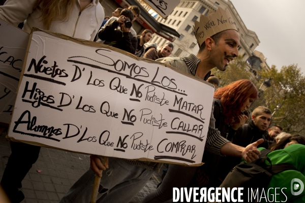 Greve Generale en Espagne