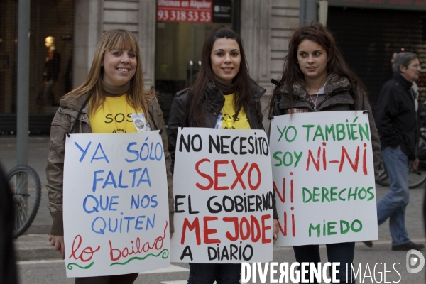 Greve Generale en Espagne