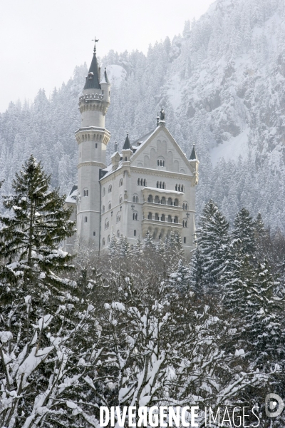 Randonnee en raquettes a neige en baviere