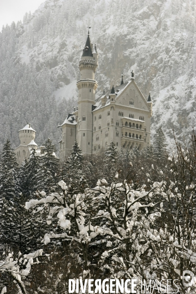 Randonnee en raquettes a neige en baviere