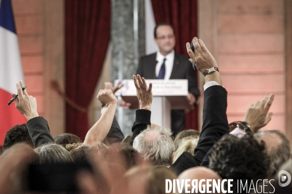 Grande Conférence de presse de François Hollande