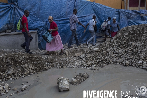 Vie quotidienne a port-au-prince, haiti.