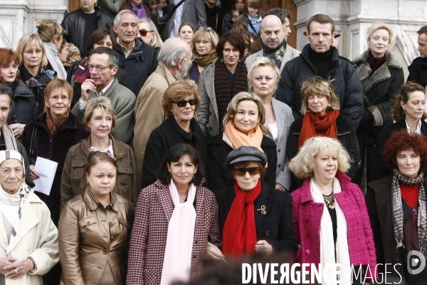 Rassemblement contre les violences faites au femmes