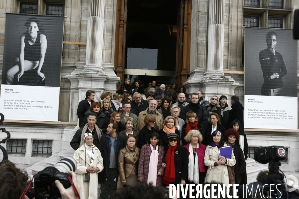 Rassemblement contre les violences faites au femmes