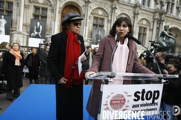 Rassemblement contre les violences faites au femmes