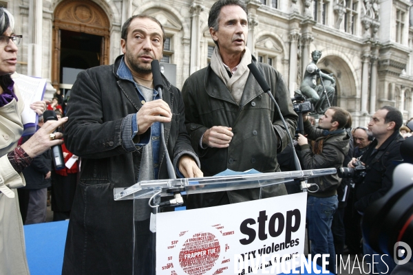 Rassemblement contre les violences faites au femmes