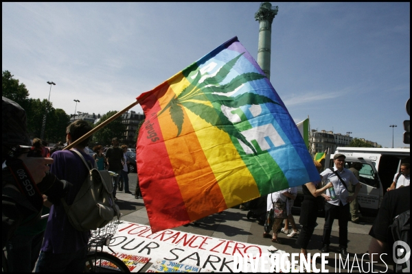 Marche mondiale pour la legalisation du cannabis