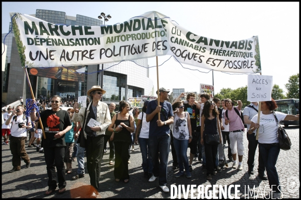 Marche mondiale pour la legalisation du cannabis