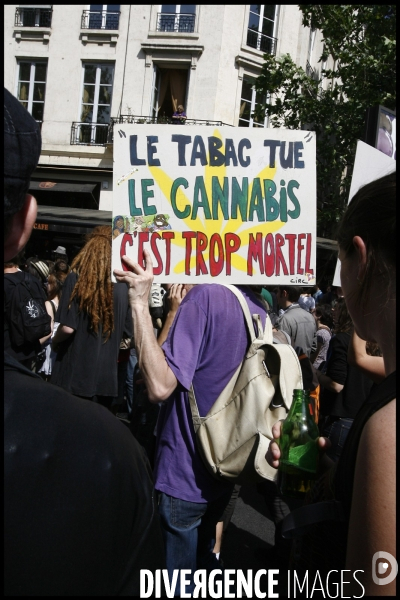 Marche mondiale pour la legalisation du cannabis