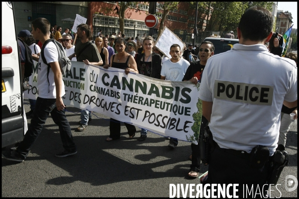 Marche mondiale pour la legalisation du cannabis