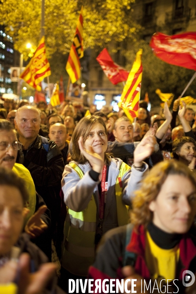 Grève générale Barcelone 14 novembre 2012