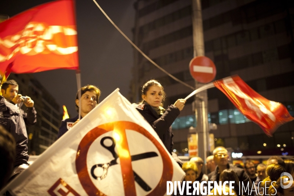 Grève générale Barcelone 14 novembre 2012