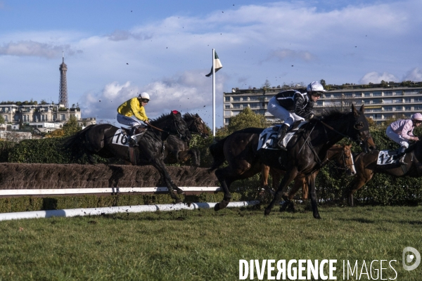 Week end international de l obstacle a l hippodrome d auteuil.