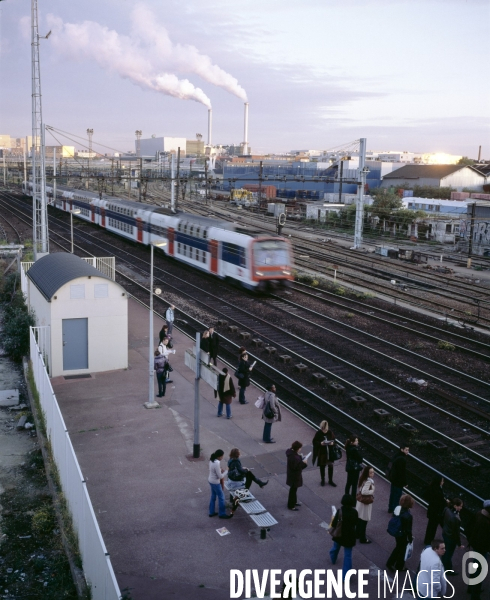 Station RER d  Ivry-sur-Seine