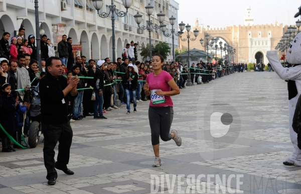 Premier Marathon International des Oliviers en Tunisie
