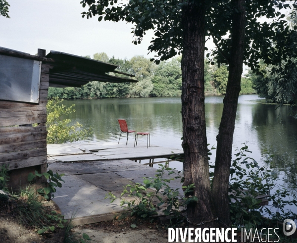 Villeneuve-le-Roi, darse en bord de Seine